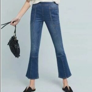Anthropologie Pilcro and the Letterpress cropper bootcut jeans, Size 27